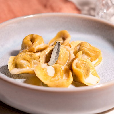 Recipe: Tortellini with Mushroom Filling