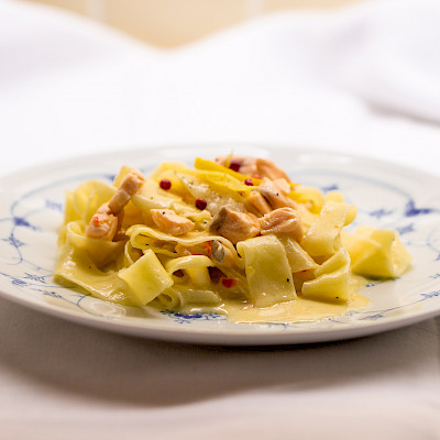 Recipe: Salmon Tagliatelle