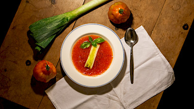 Tomato Leek Soup