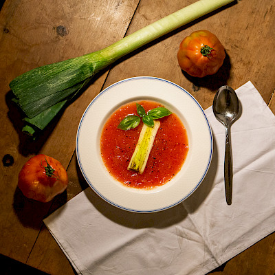 Recipe: Tomato Leek Soup