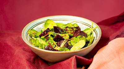 Beetroot Spinach Salad